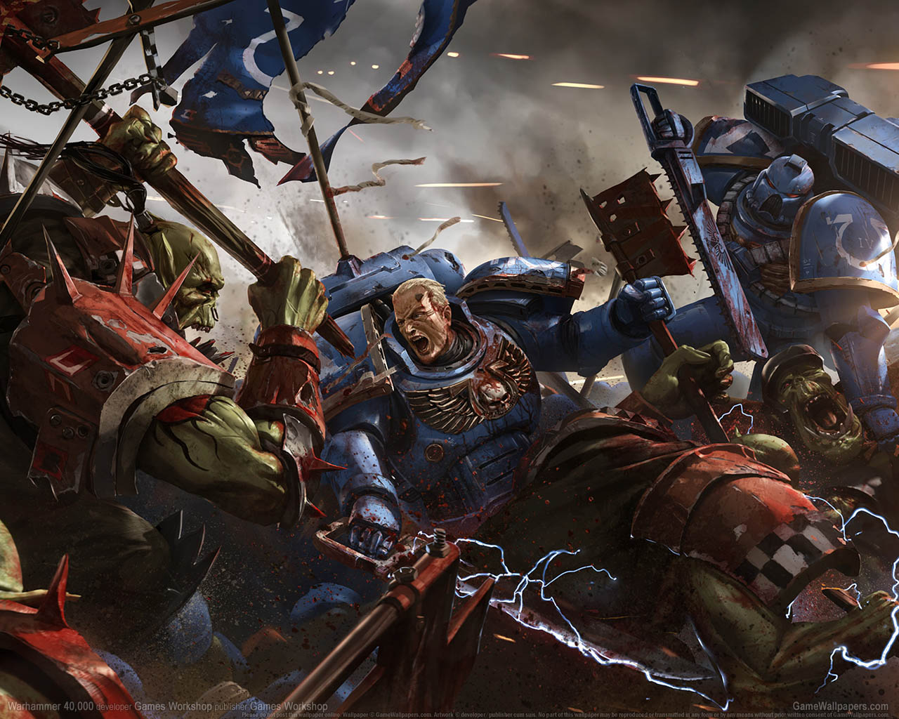 Warhammer 40,000 achtergrond 01 1280x1024