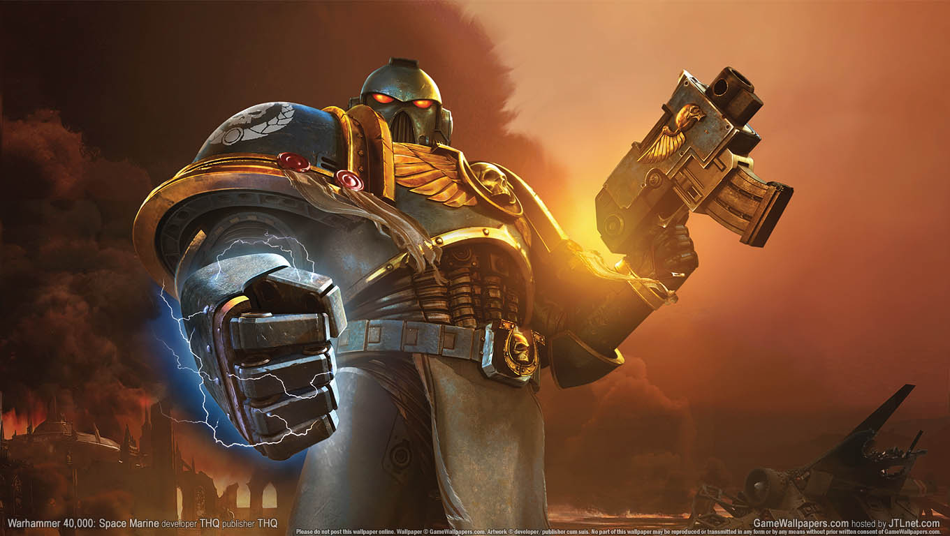 Warhammer 40,000: Space Marine fond d'cran 01 1360x768