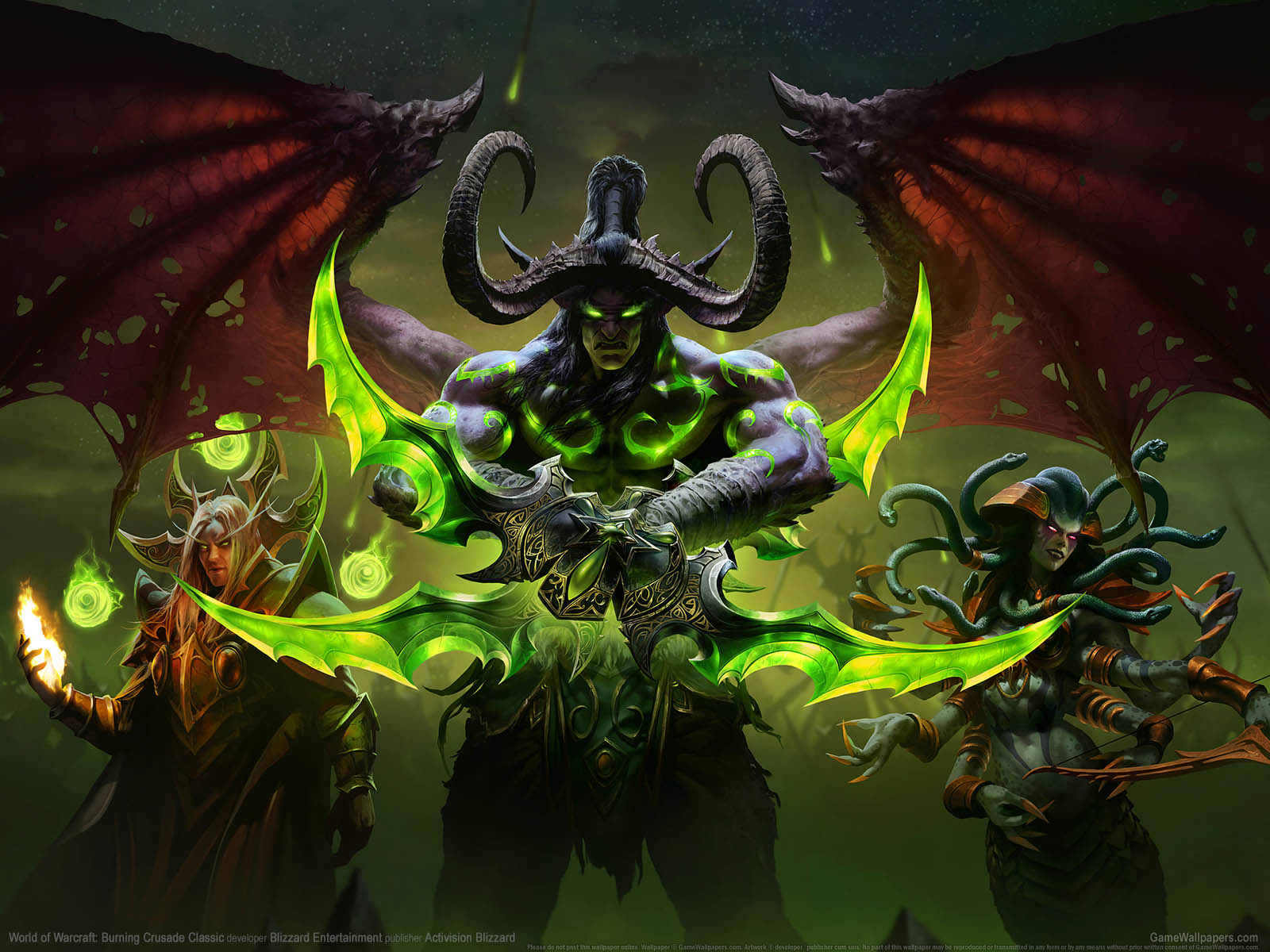 World of Warcraft: Burning Crusade Classic fondo de escritorio 01 1600x1200