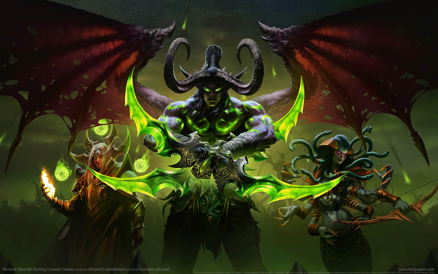 World of Warcraft: Burning Crusade Classic fond d'cran 01 1680x1050
