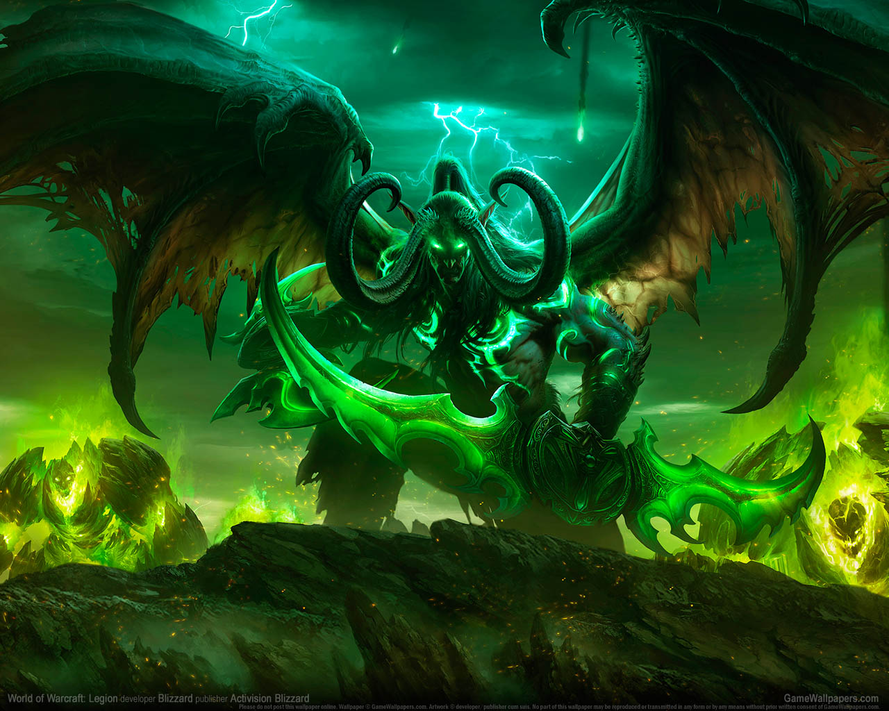 World of Warcraft: Legion achtergrond 01 1280x1024