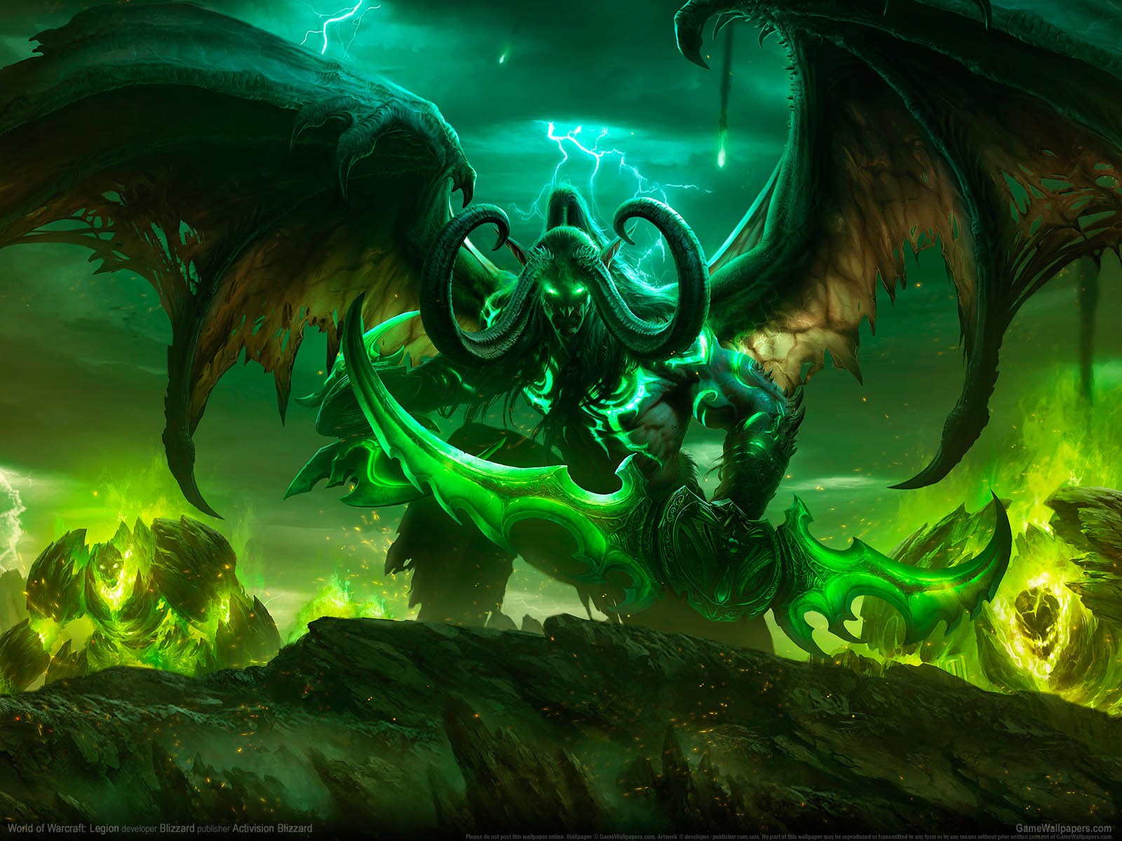 World of Warcraft: Legion achtergrond 01 1600x1200