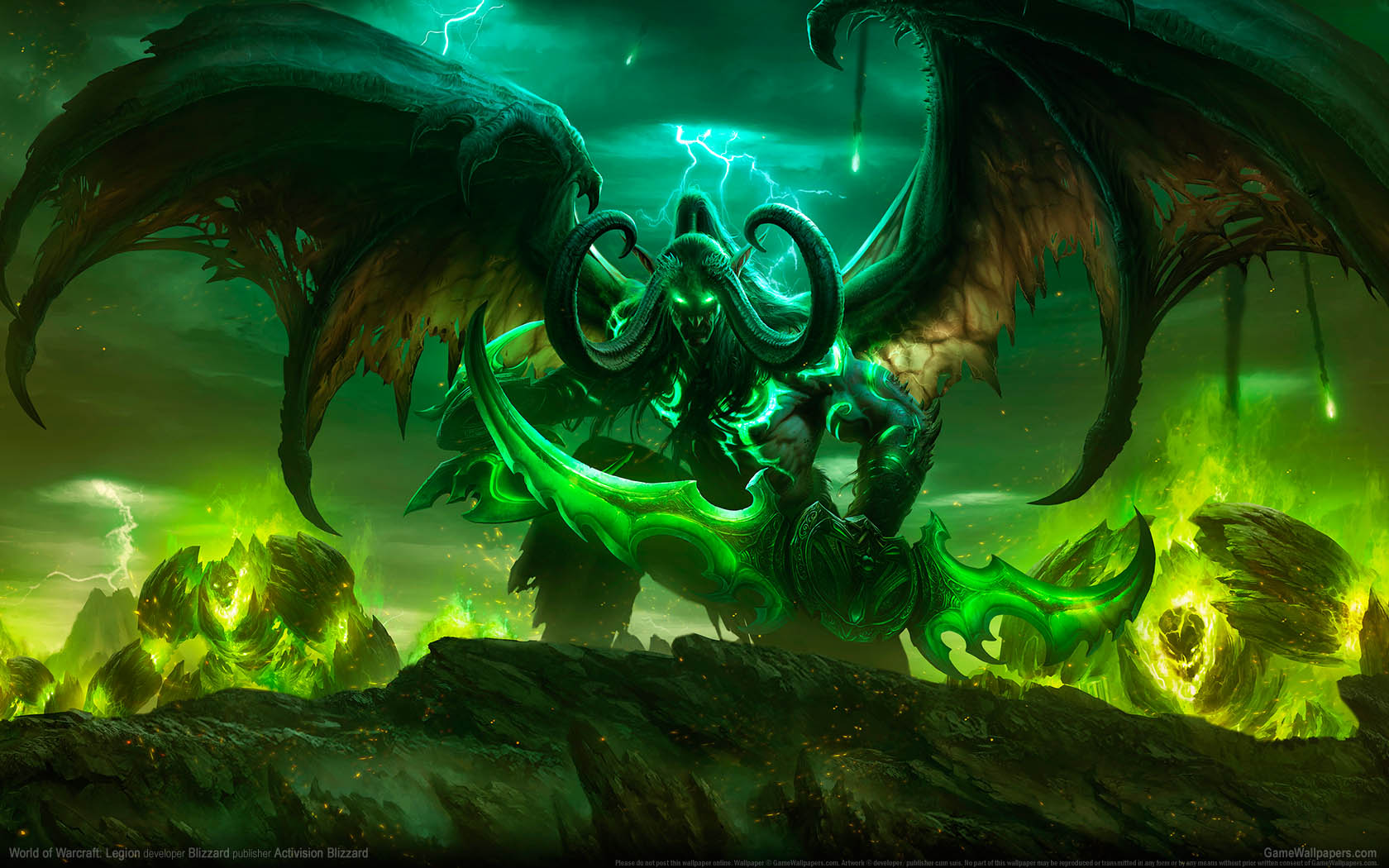 World of Warcraft: Legion achtergrond 01 1680x1050