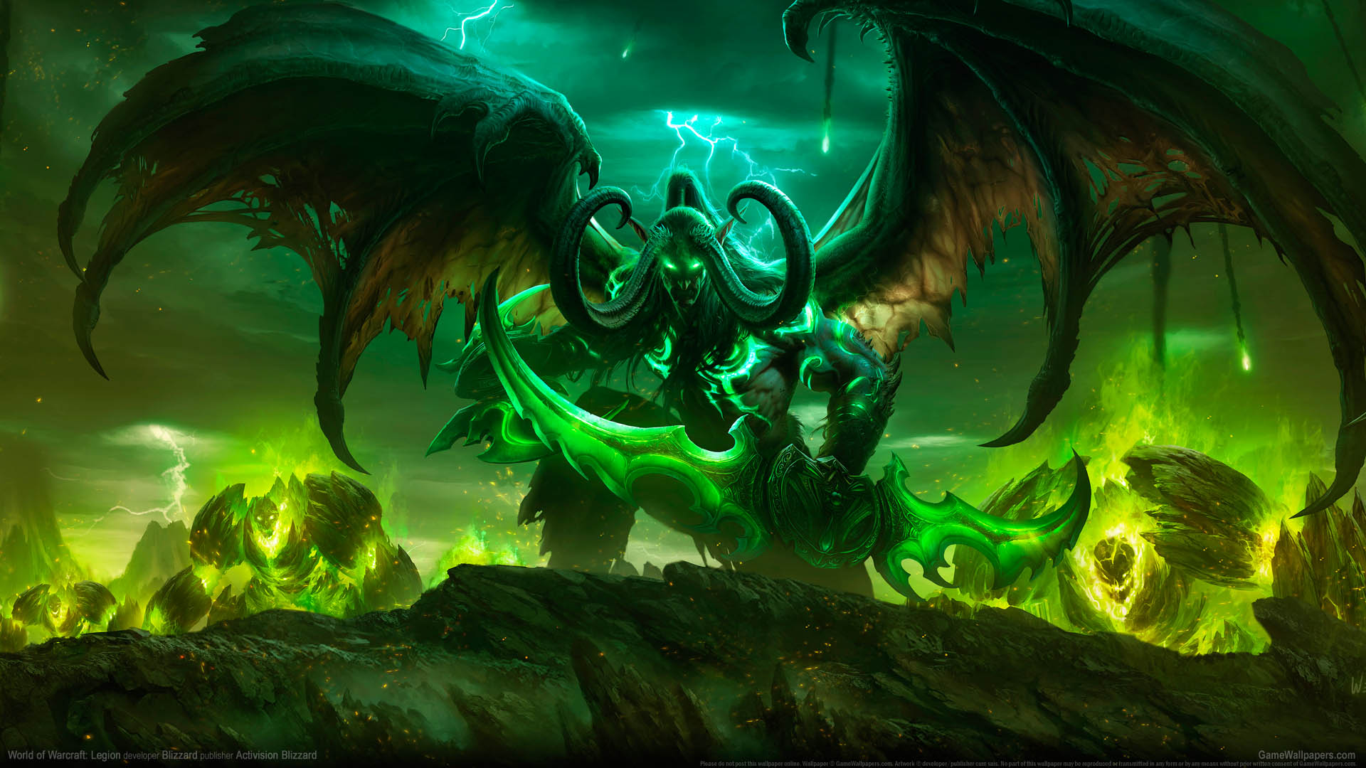 World of Warcraft: Legion Hintergrundbild 01 1920x1080