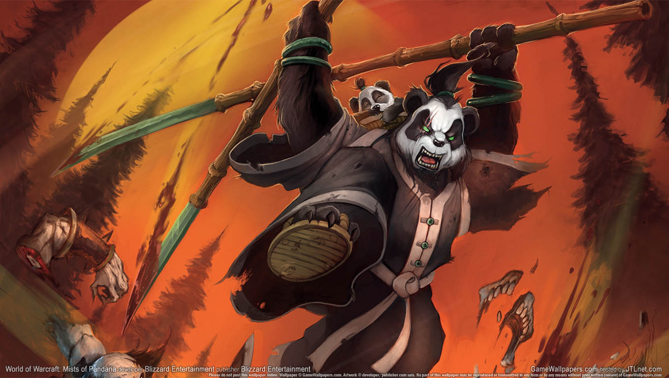 World of Warcraft: Mists of Pandaria wallpaper 01 1360x768