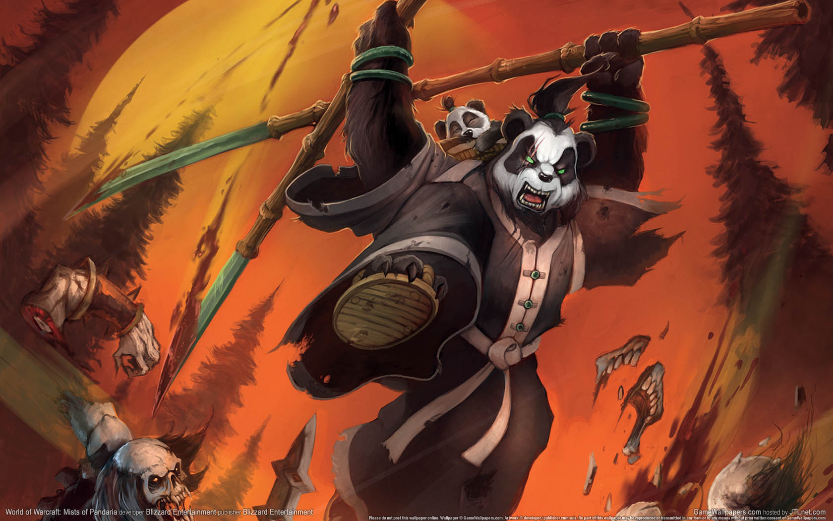 World of Warcraft: Mists of Pandaria fondo de escritorio 01 1680x1050