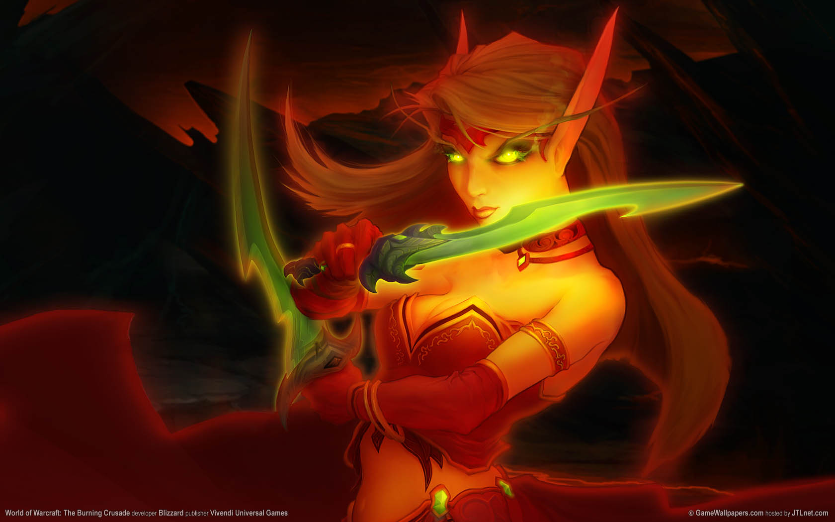 World of Warcraft: The Burning Crusade Hintergrundbild 01 1680x1050