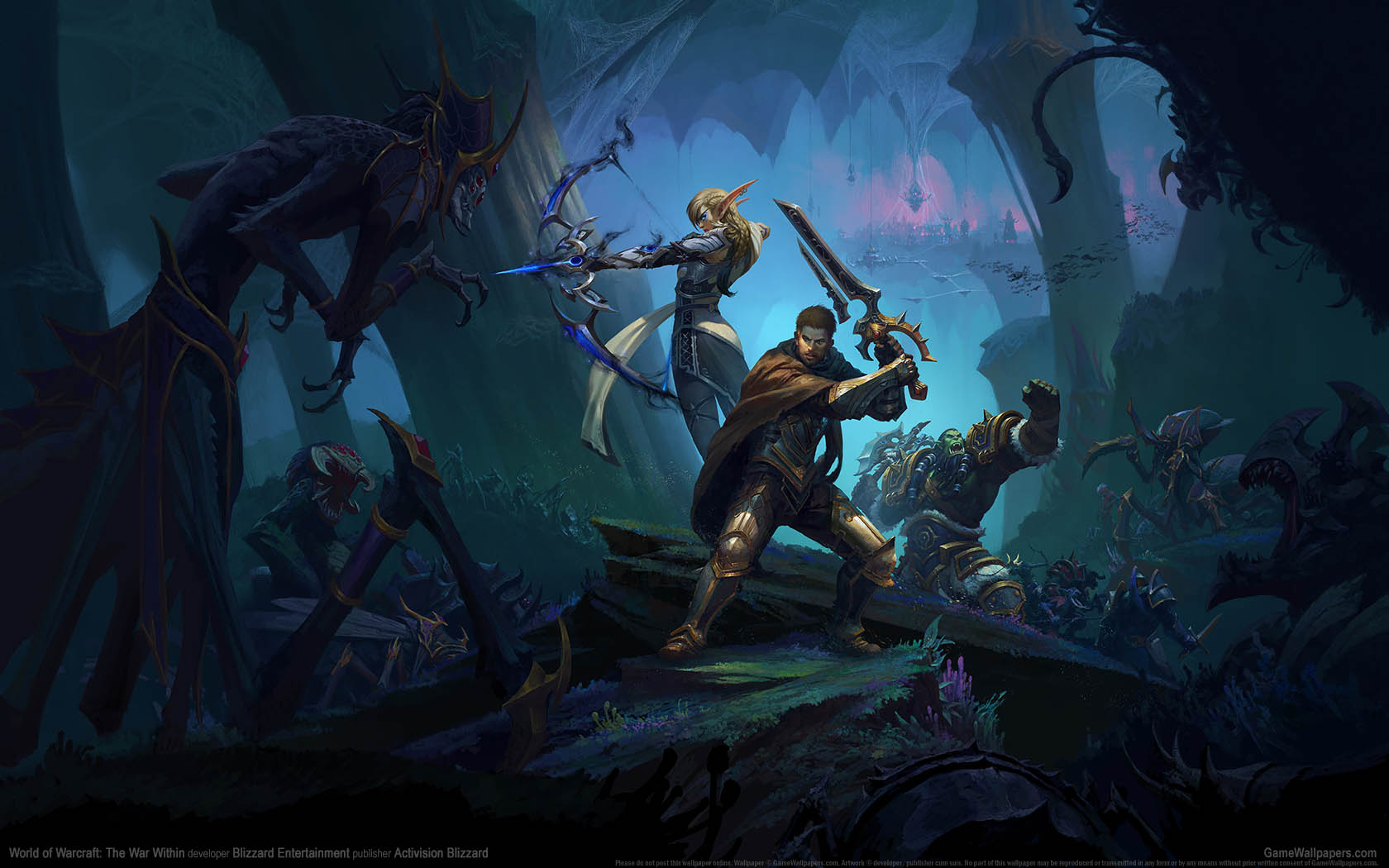 World of Warcraft: The War Within achtergrond 01 1680x1050