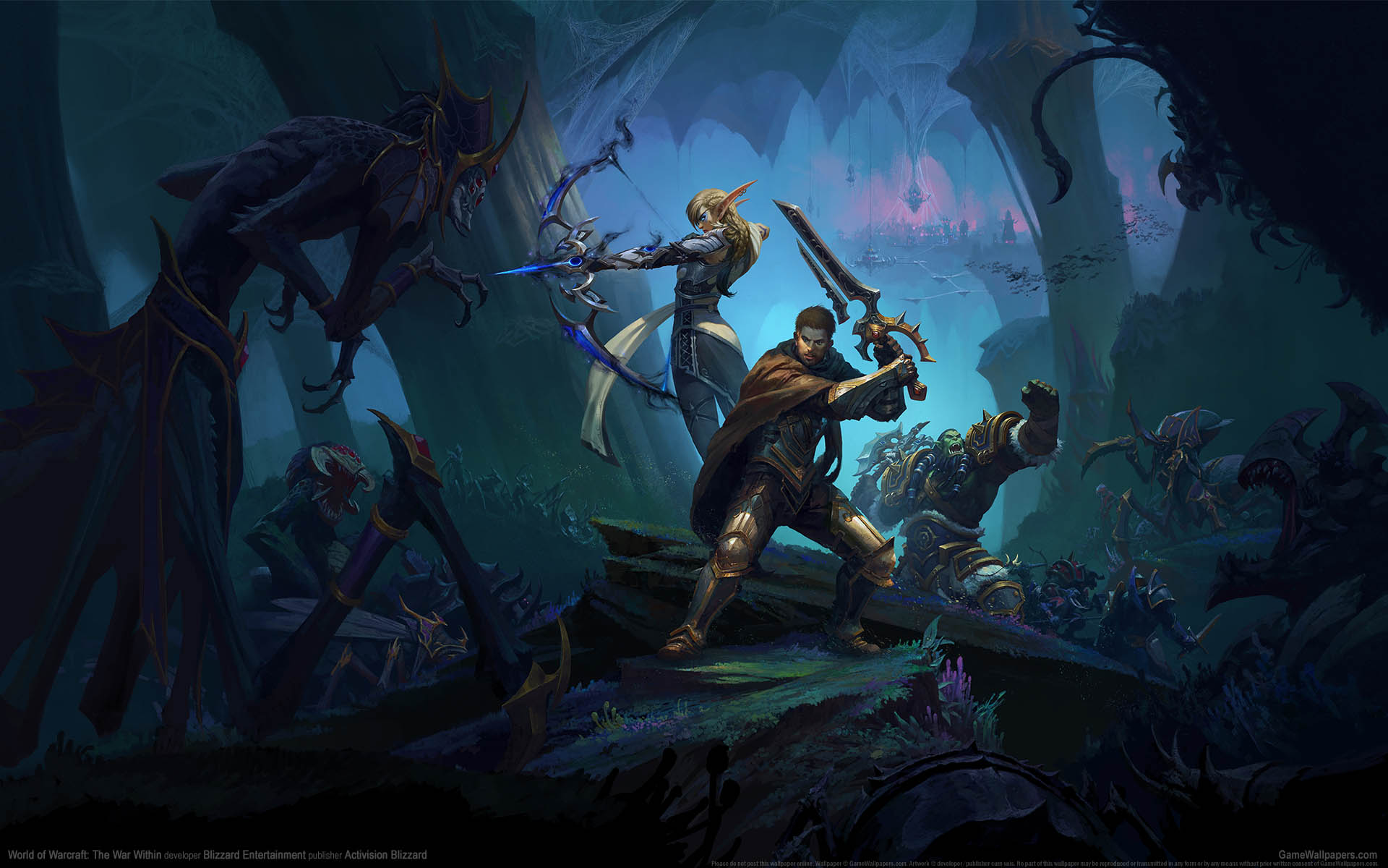 World of Warcraft: The War Within achtergrond 01 1920x1200