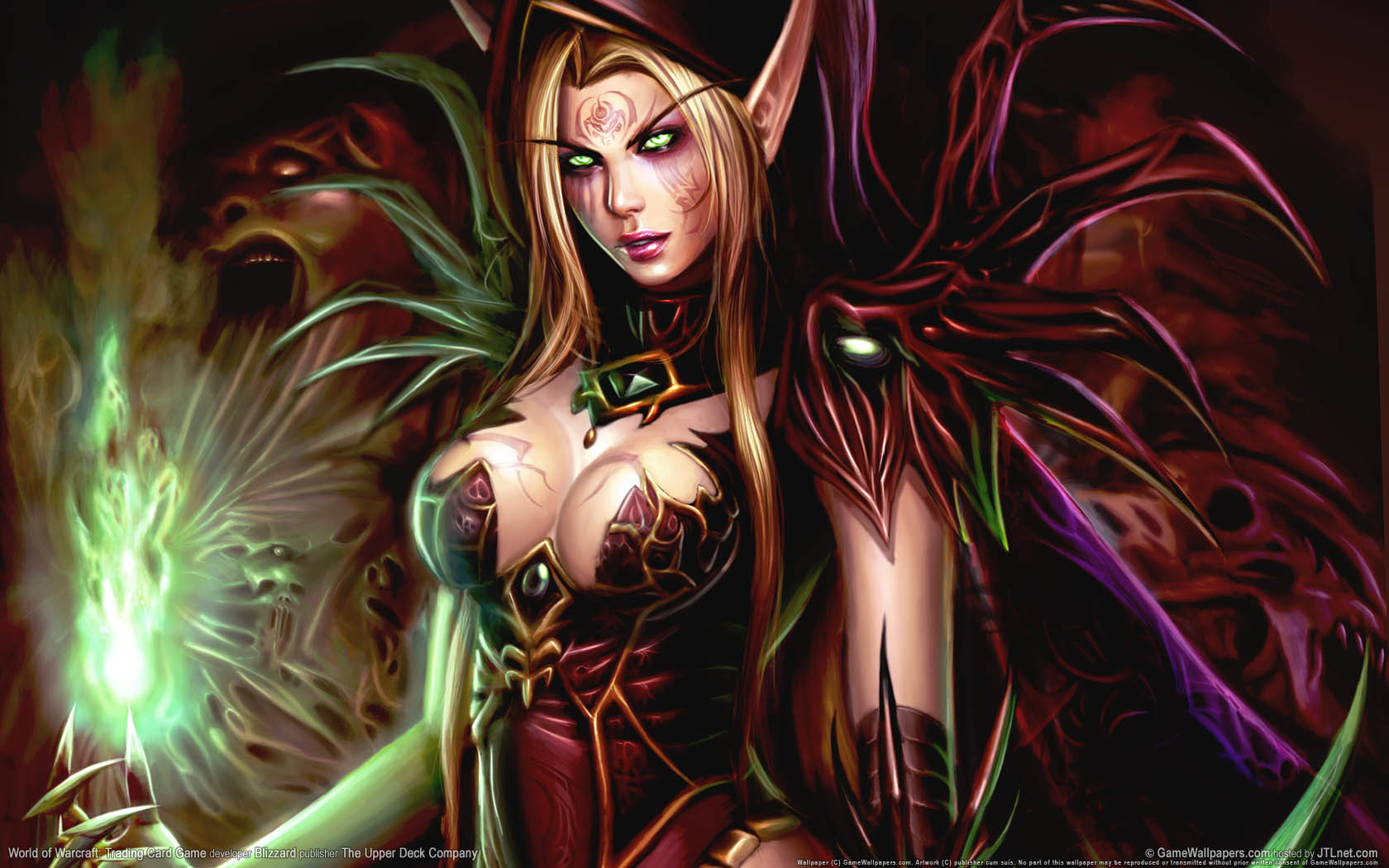 World of Warcraft: Trading Card Game achtergrond 01 1680x1050