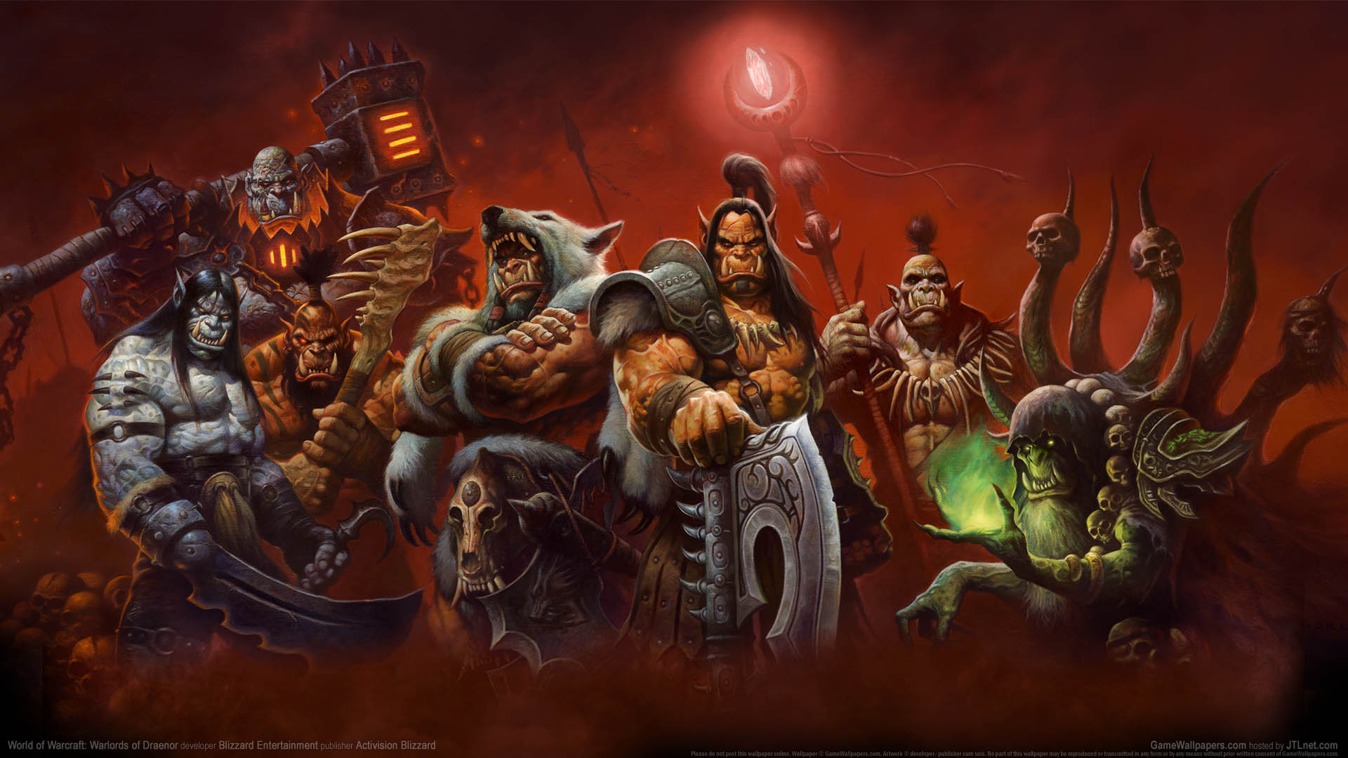 World of Warcraft: Warlords of Draenor fond d'cran 01 1920x1080