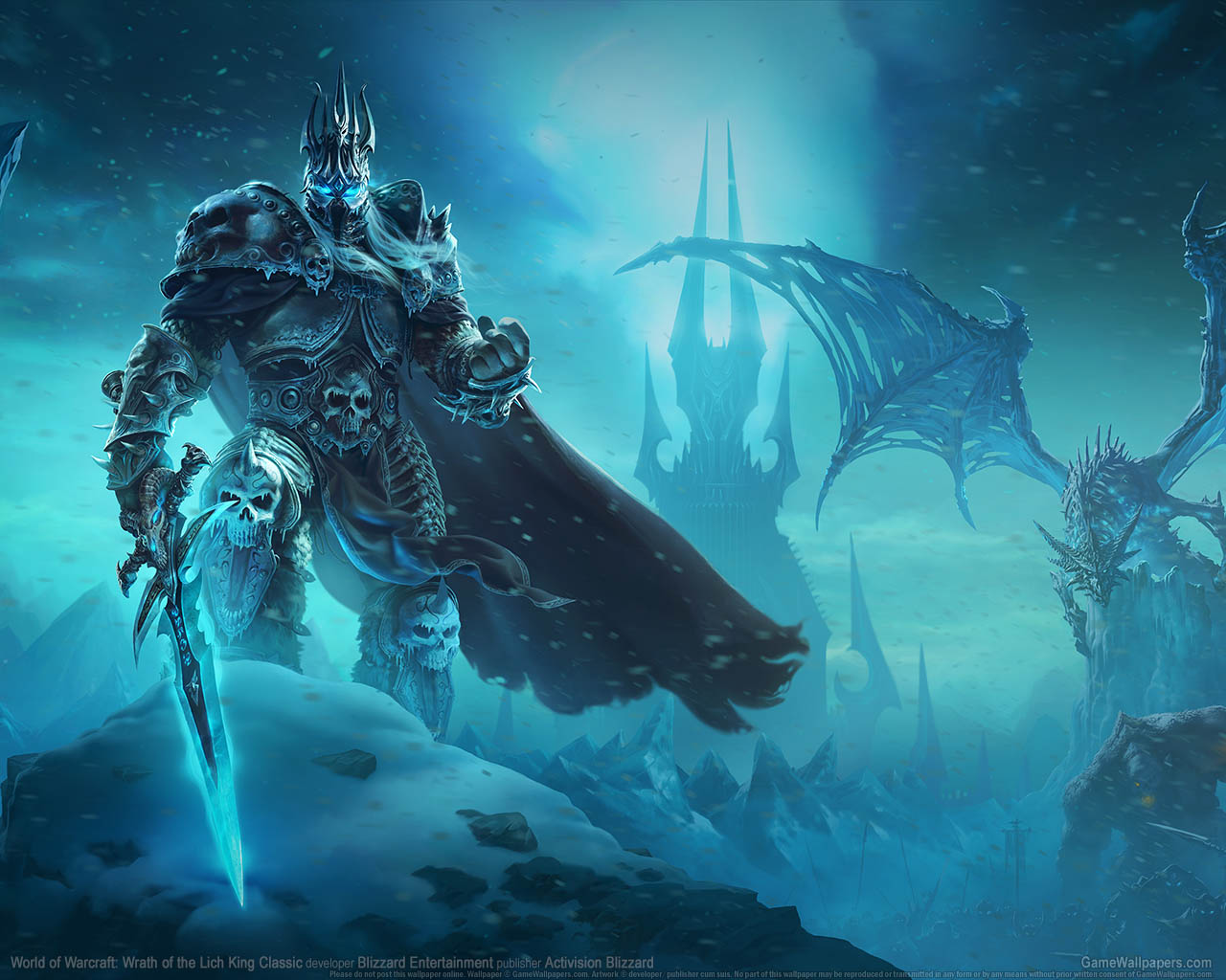 World of Warcraft: Wrath of the Lich King Classic Hintergrundbild 01 1280x1024
