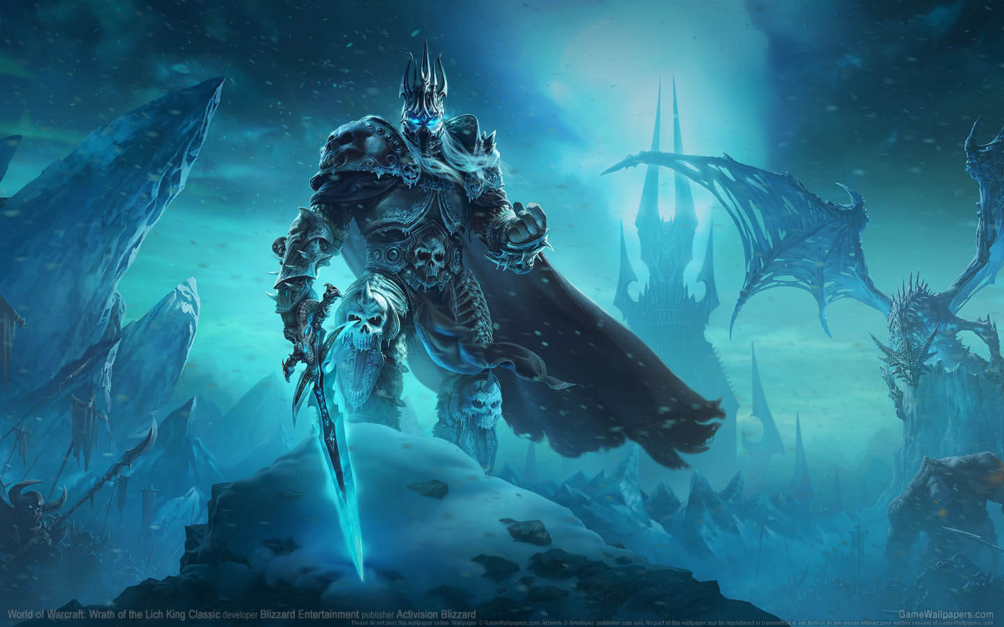 World of Warcraft: Wrath of the Lich King Classic Hintergrundbild 01 1440x900