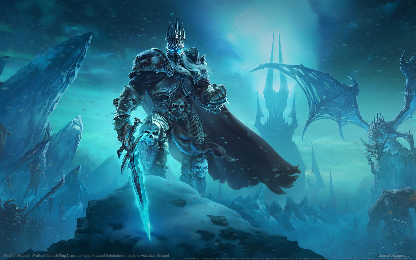 World of Warcraft: Wrath of the Lich King Classic Hintergrundbild 01 1680x1050