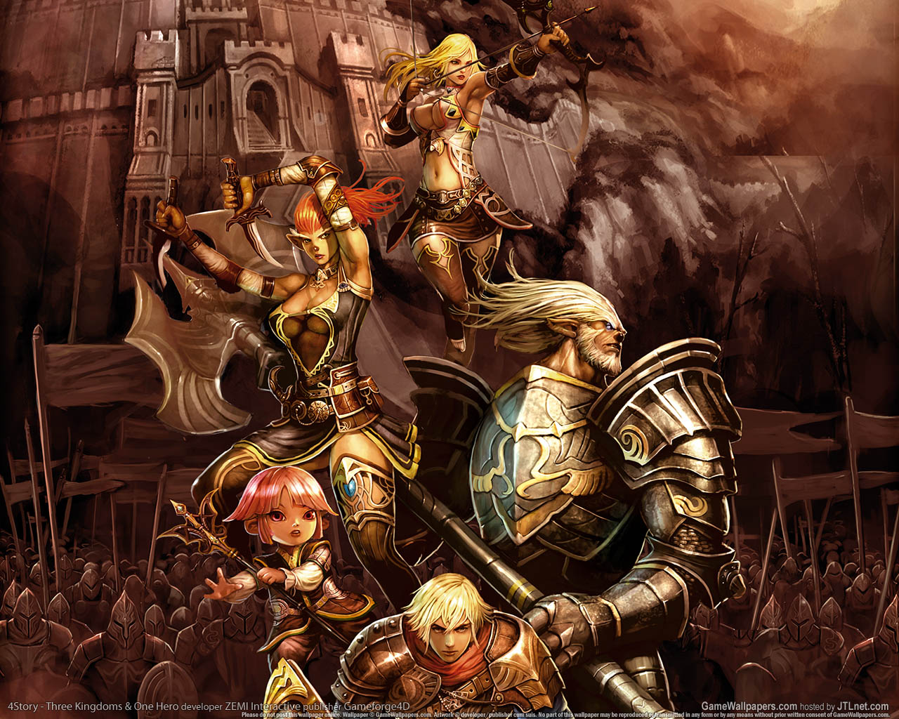 4Story - Three Kingdoms & One Heroνmmer=01 achtergrond  1280x1024