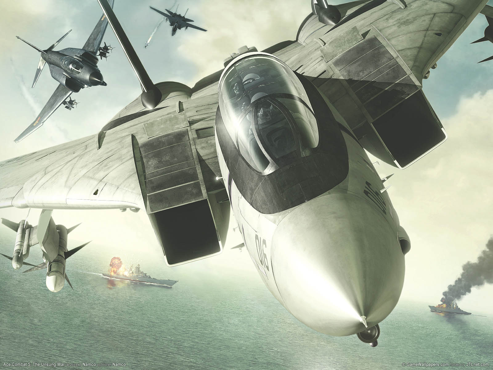 Ace Combat 5: The Unsung War achtergrond 01 1600x1200