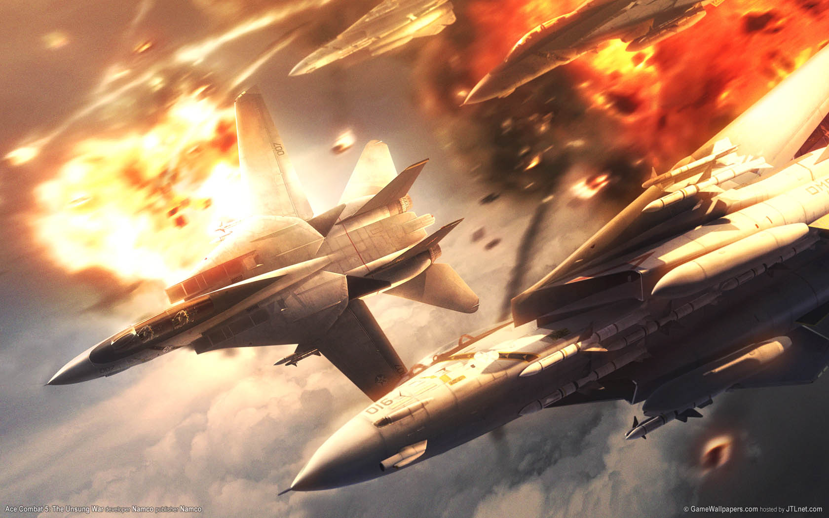 Ace Combat 5: The Unsung War achtergrond 03 1680x1050