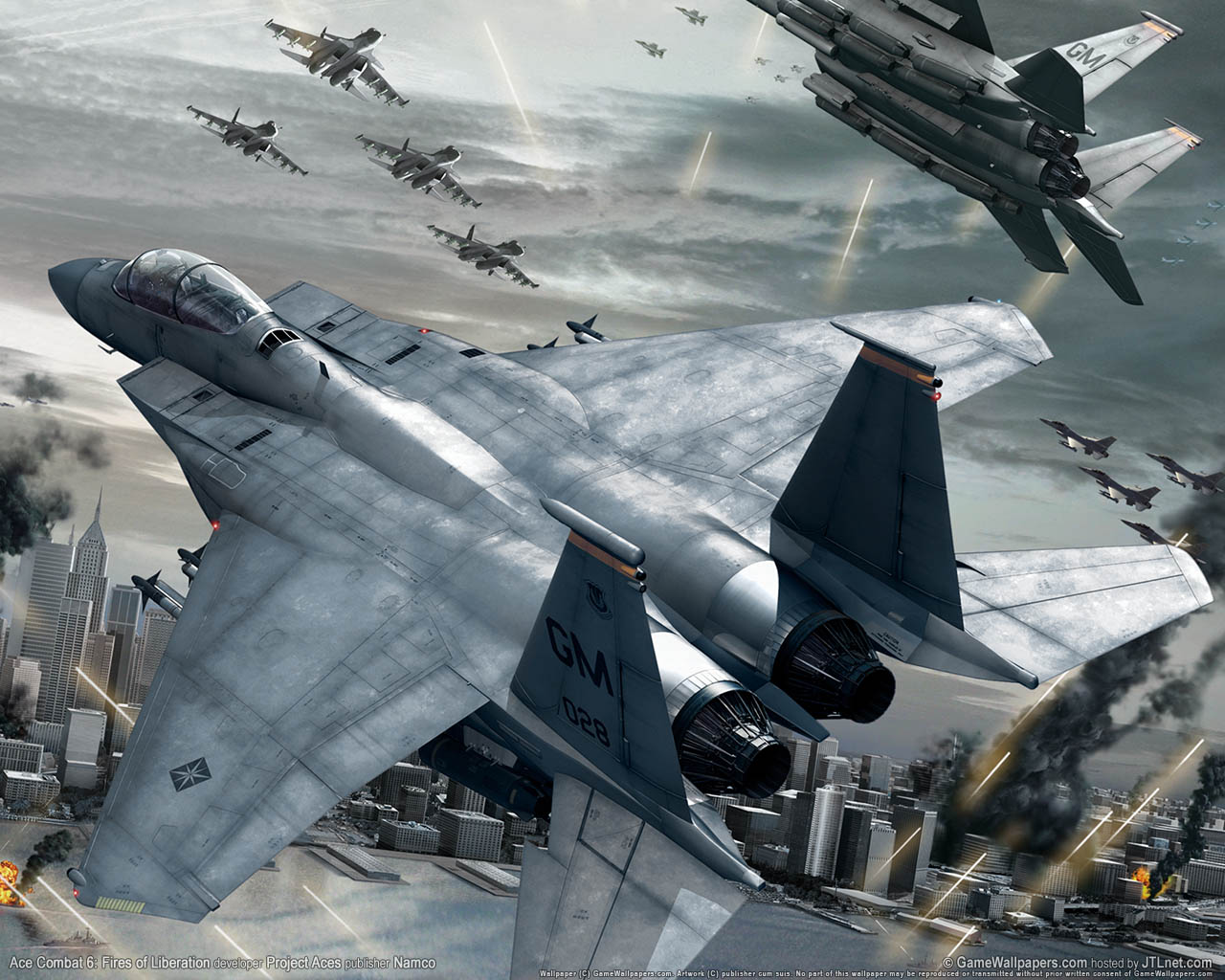Ace Combat 6%3A Fires of Liberation achtergrond 01 1280x1024