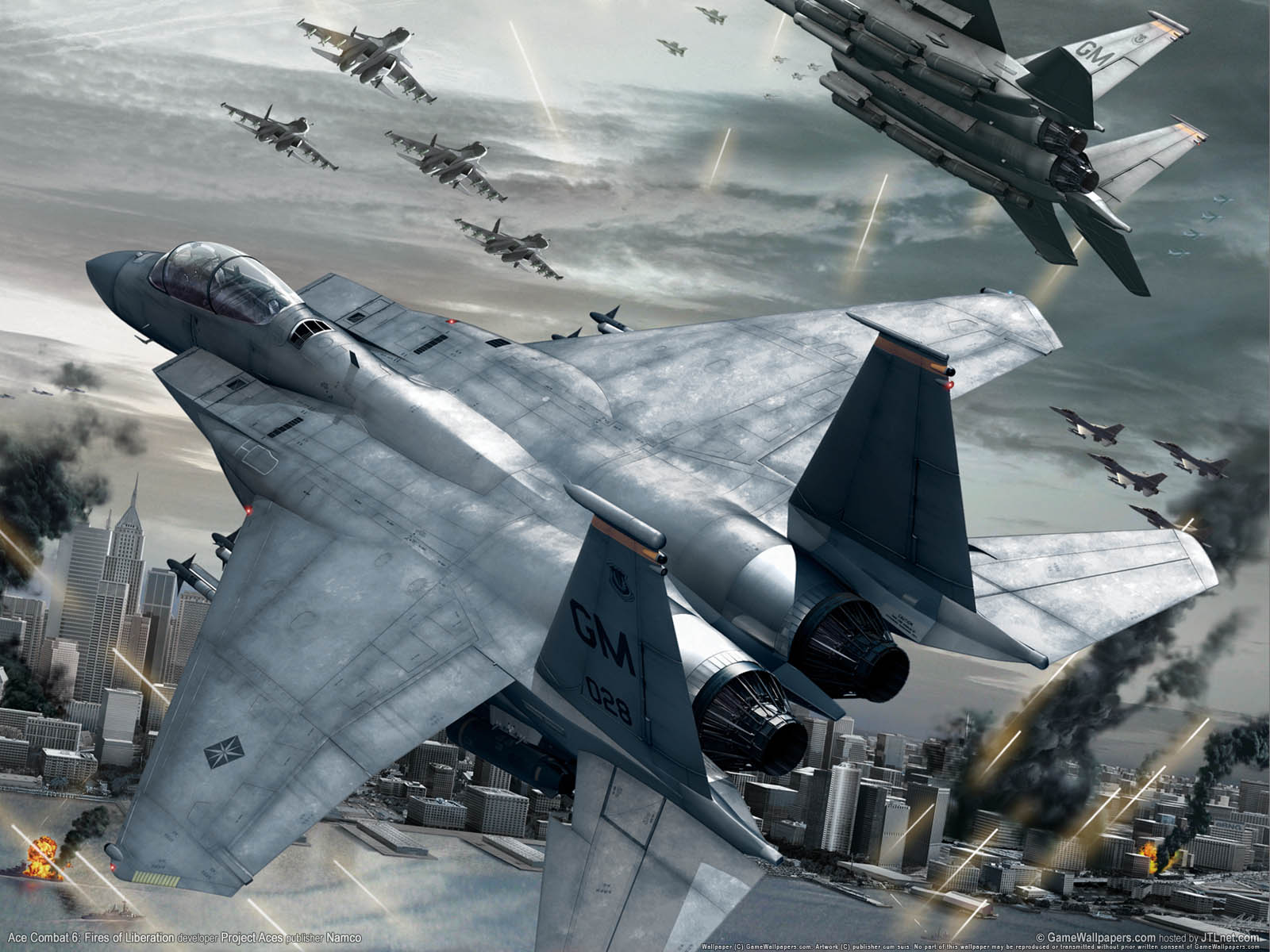Ace Combat 6%3A Fires of Liberation achtergrond 01 1600x1200