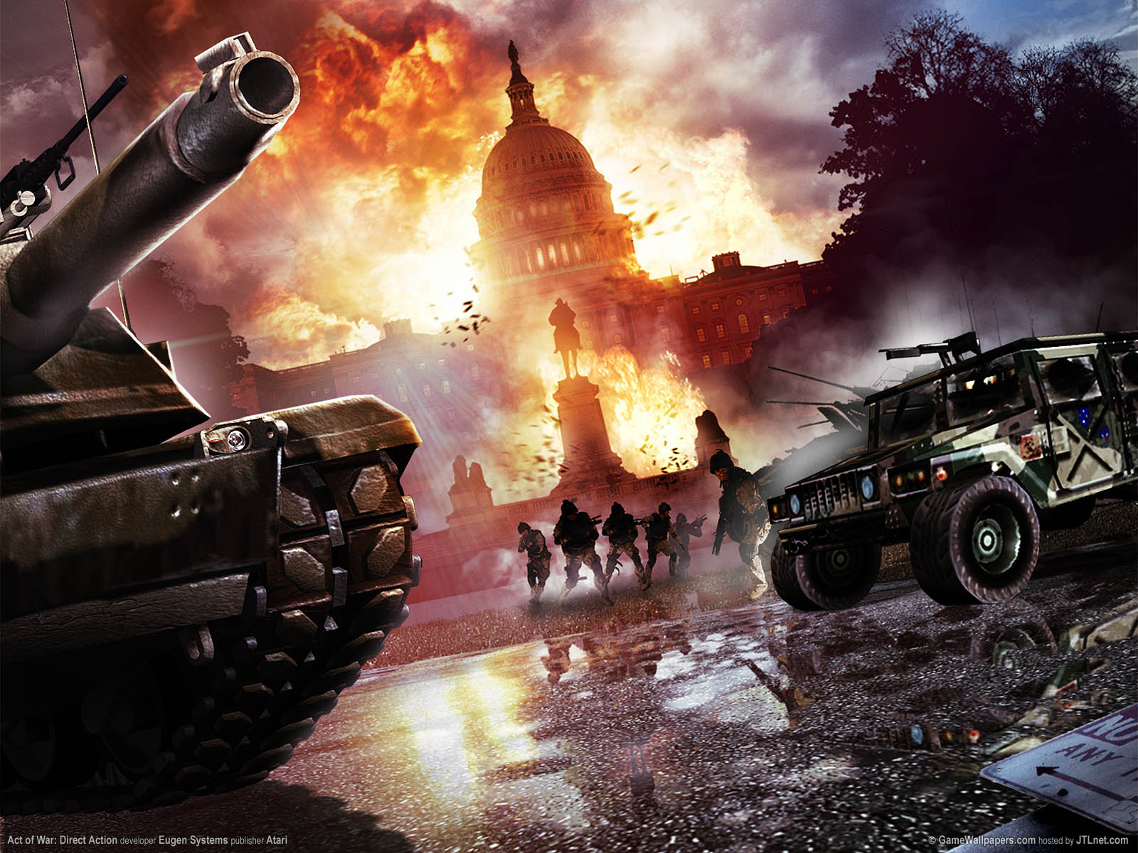 Act of War: Direct Action Hintergrundbild 02 1600x1200