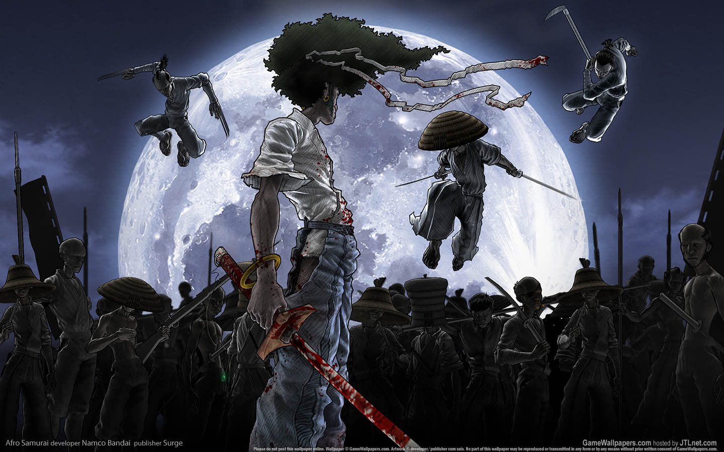 Afro Samurai Hintergrundbild 03 1440x900