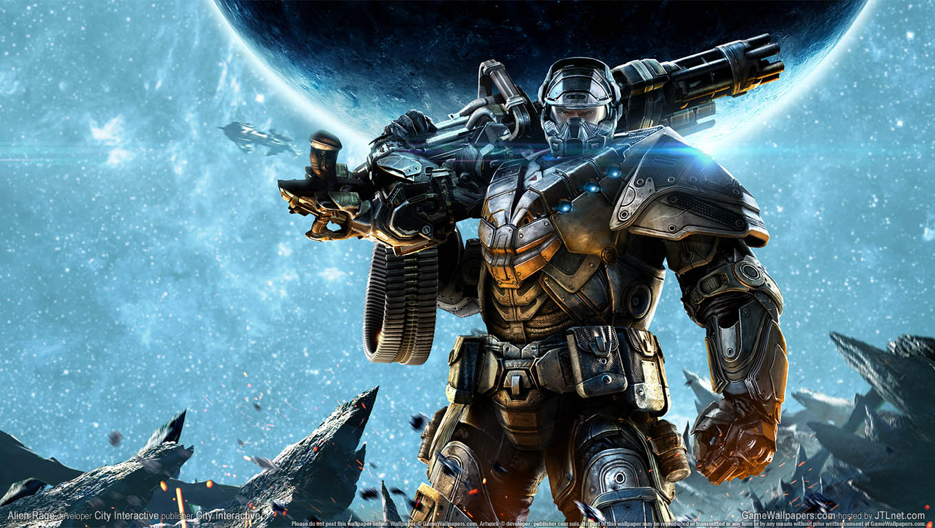 Alien Rage wallpaper 01 1360x768