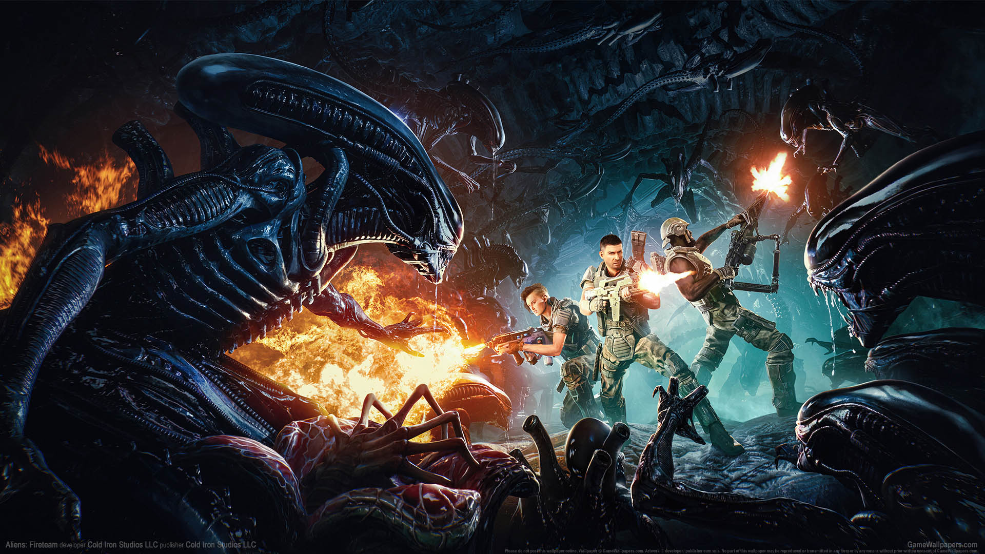 Aliens: Fireteam Hintergrundbild 01 1920x1080