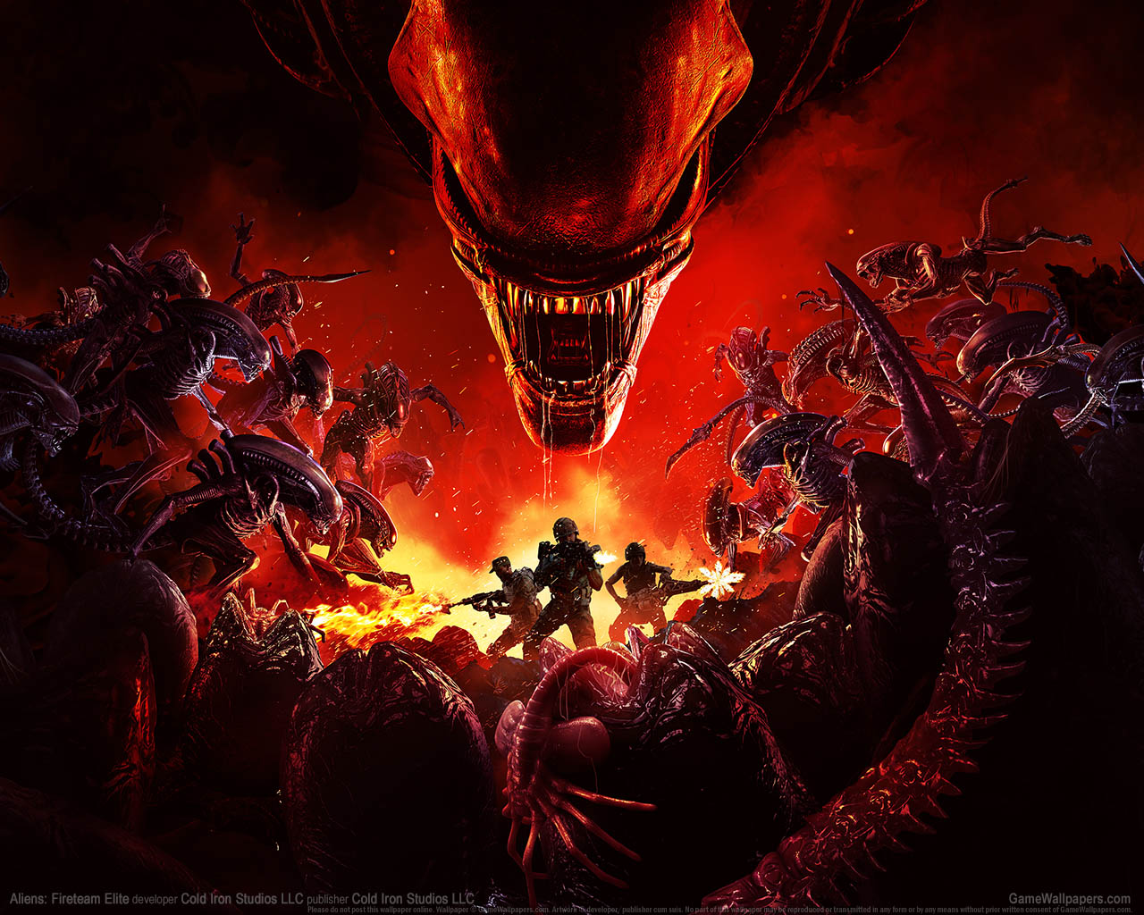 Aliens: Fireteam wallpaper 02 1280x1024
