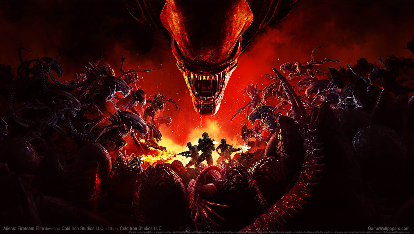 Aliens: Fireteam wallpaper 02 1360x768