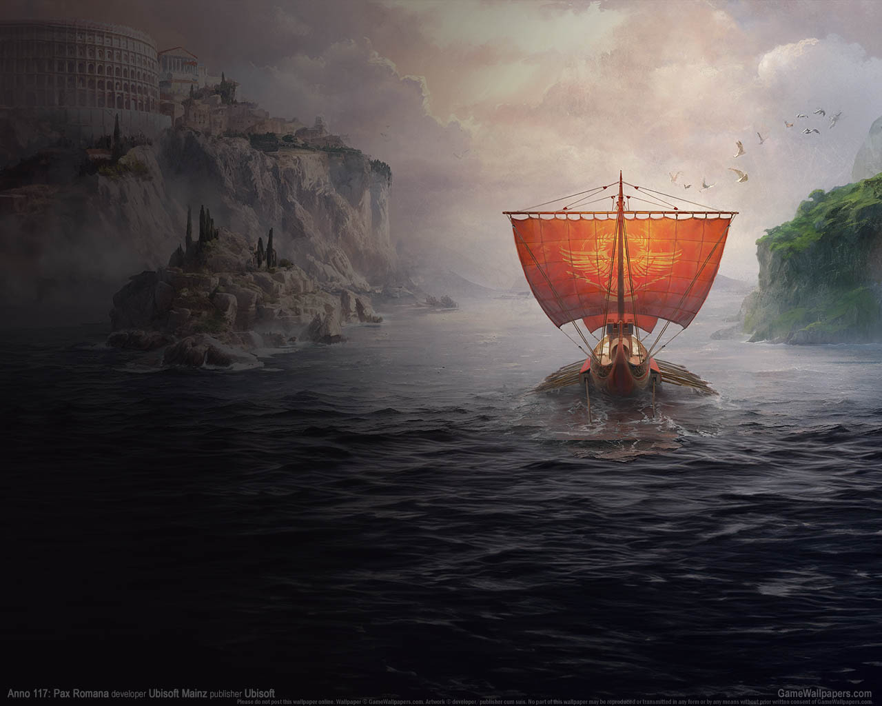Anno 117: Pax Romana wallpaper 01 1280x1024