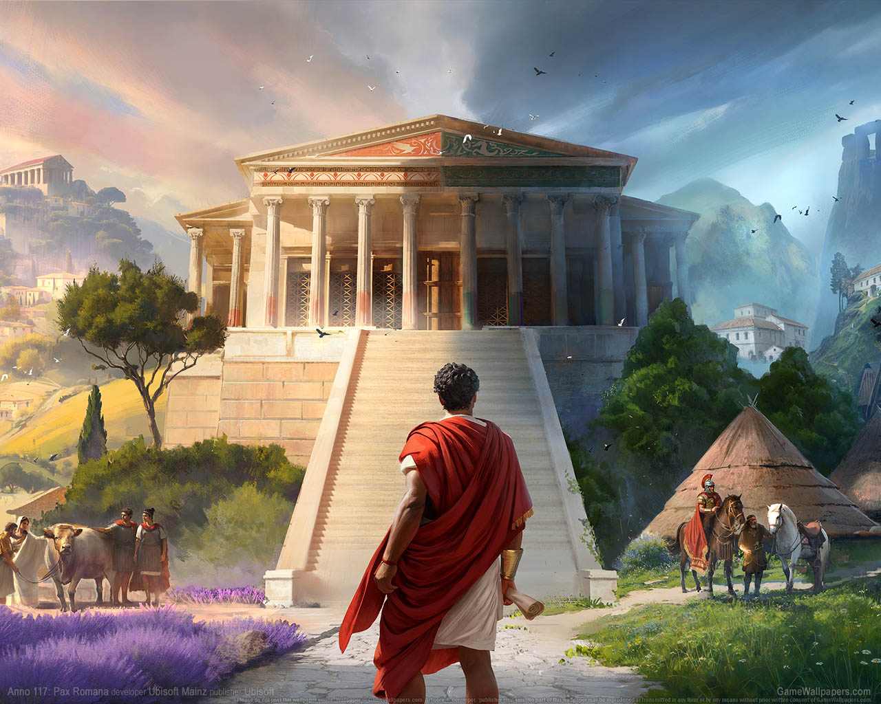 Anno 117: Pax Romana achtergrond 02 1280x1024