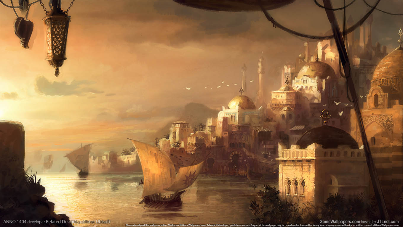 ANNO 1404 wallpaper 02 1360x768