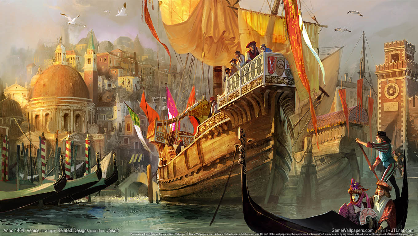 Anno 1404: Venice fond d'cran 02 1360x768