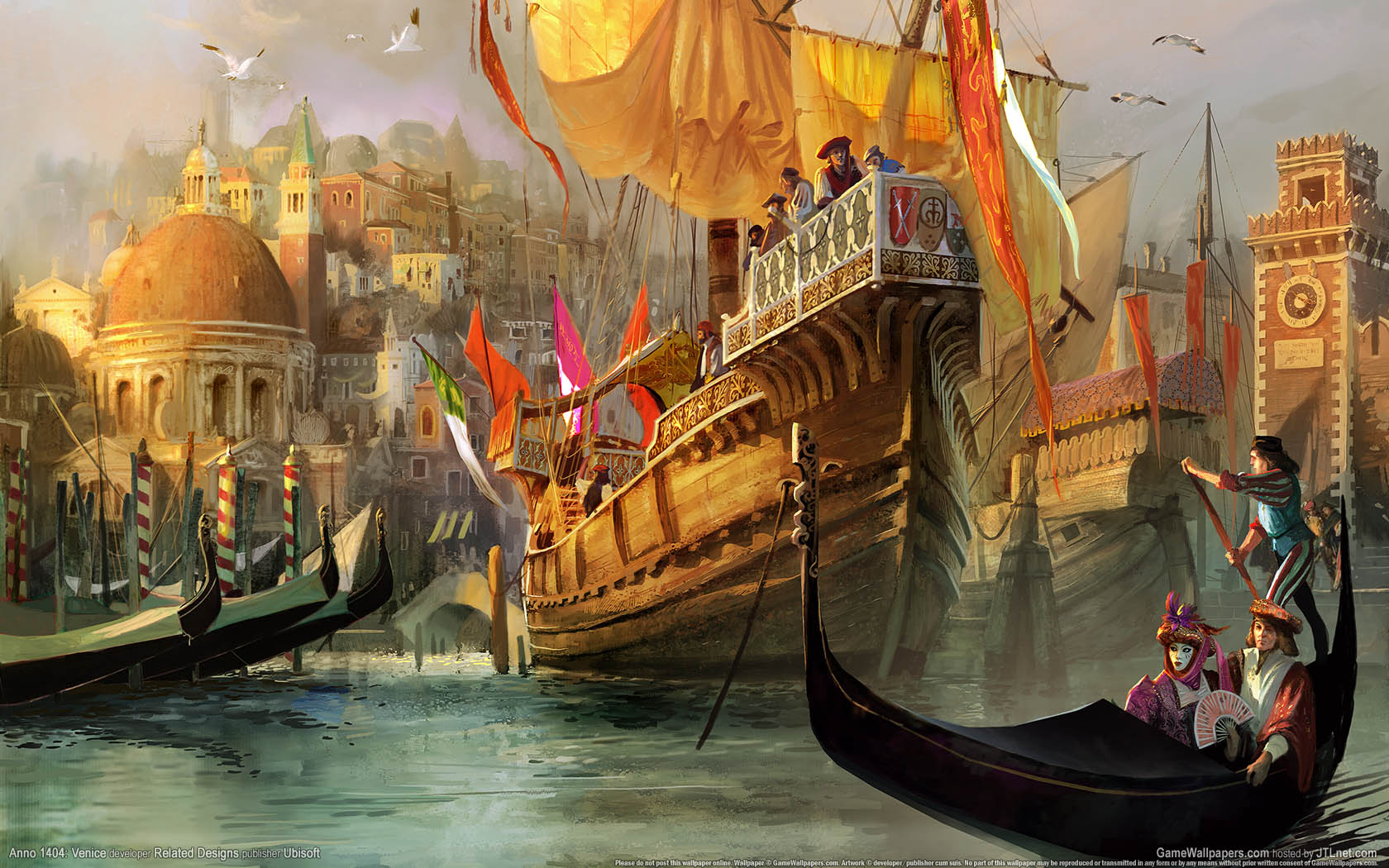 Anno 1404: Venice wallpaper 02 1680x1050