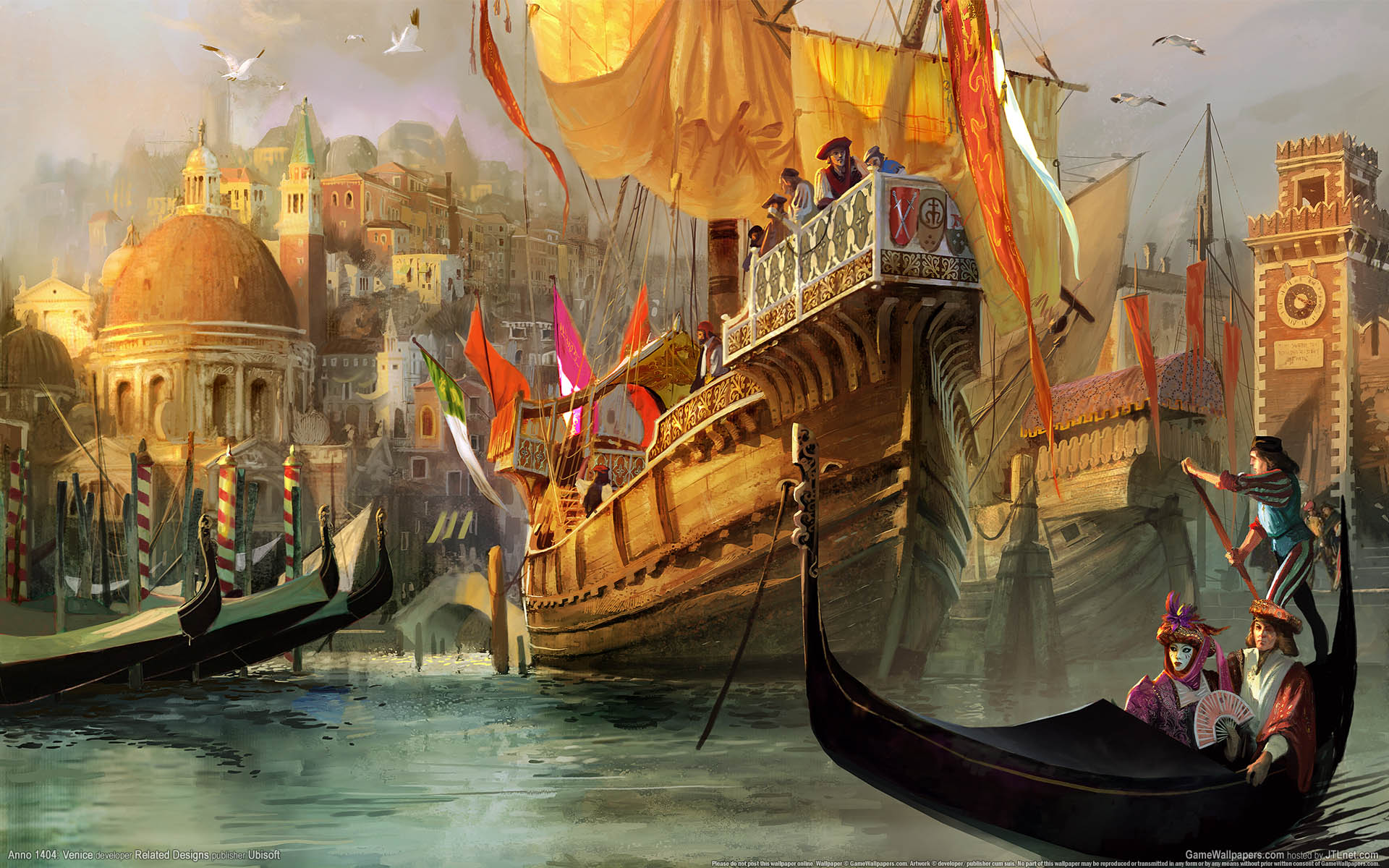 Anno 1404: Venice fond d'cran 02 1920x1200