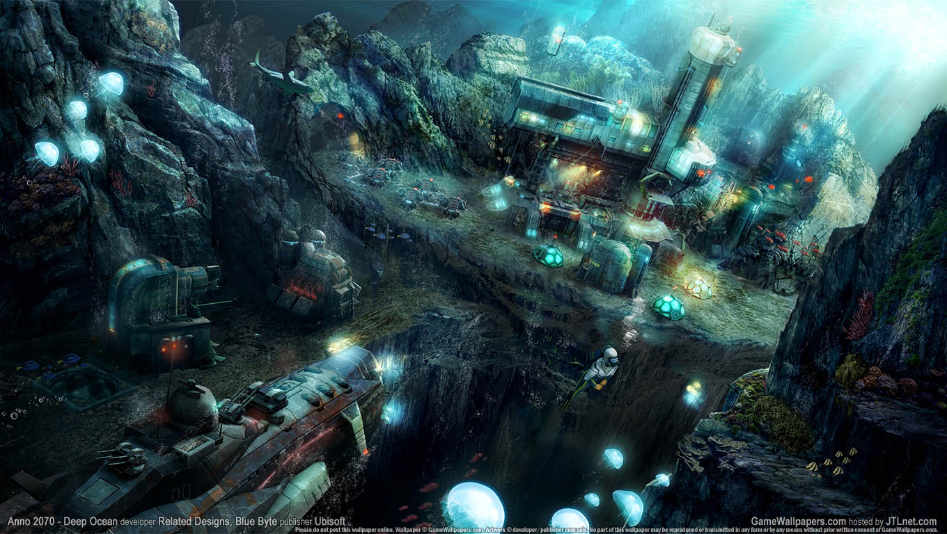 Anno 2070 - Deep Ocean wallpaper 01 1360x768
