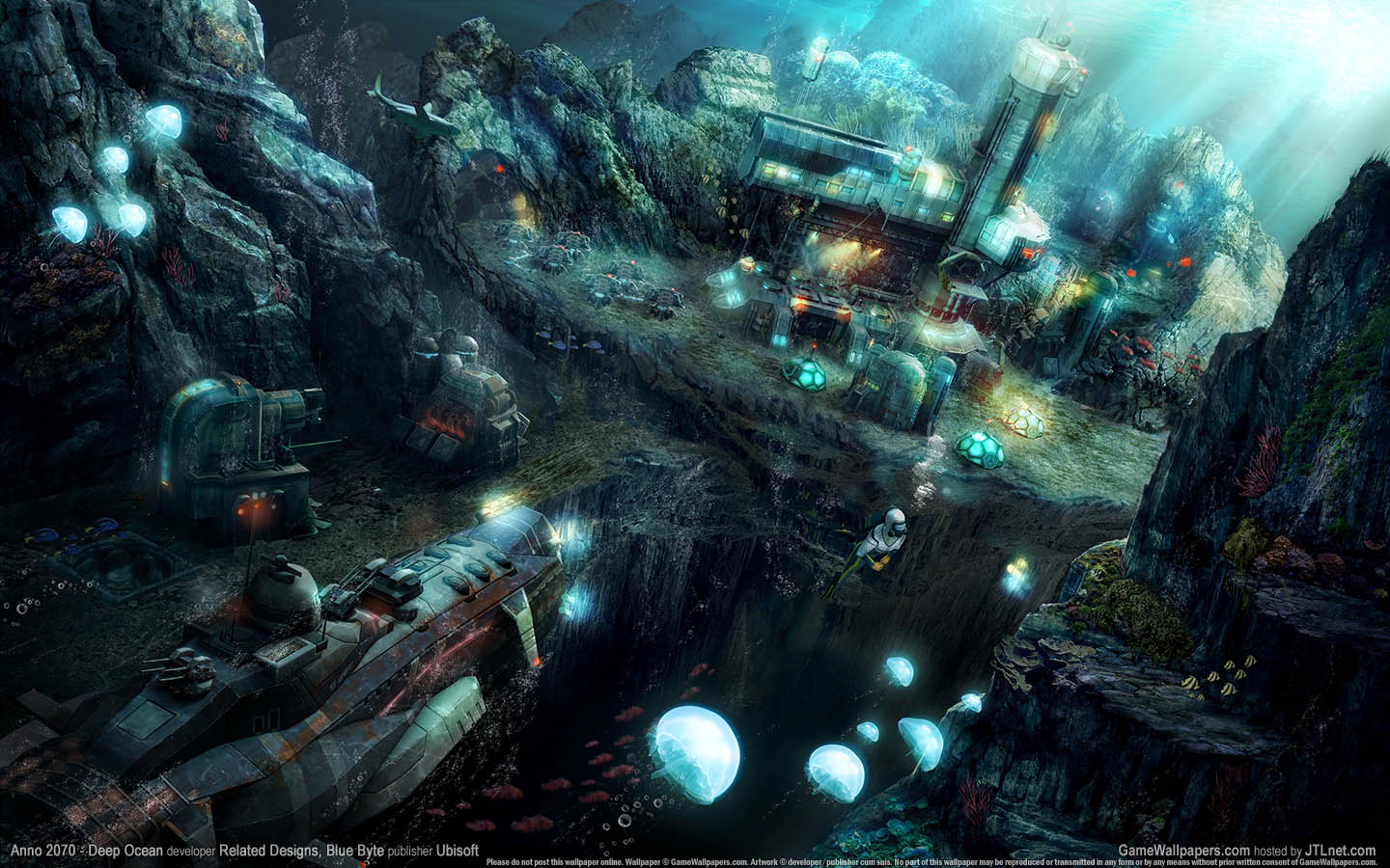 Anno 2070 - Deep Ocean fond d'cran 01 1440x900