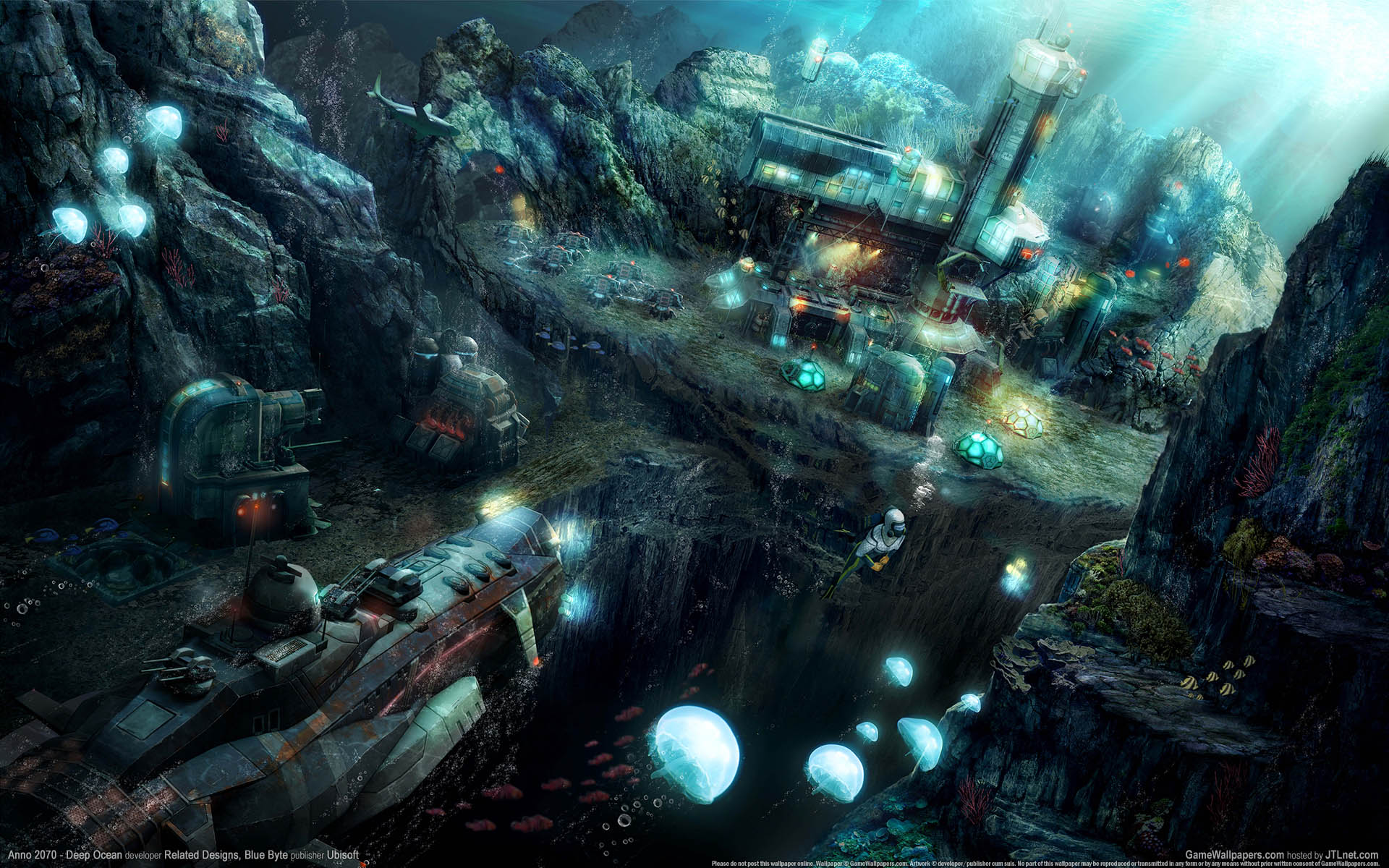 Anno 2070 - Deep Ocean fond d'cran 01 1920x1200