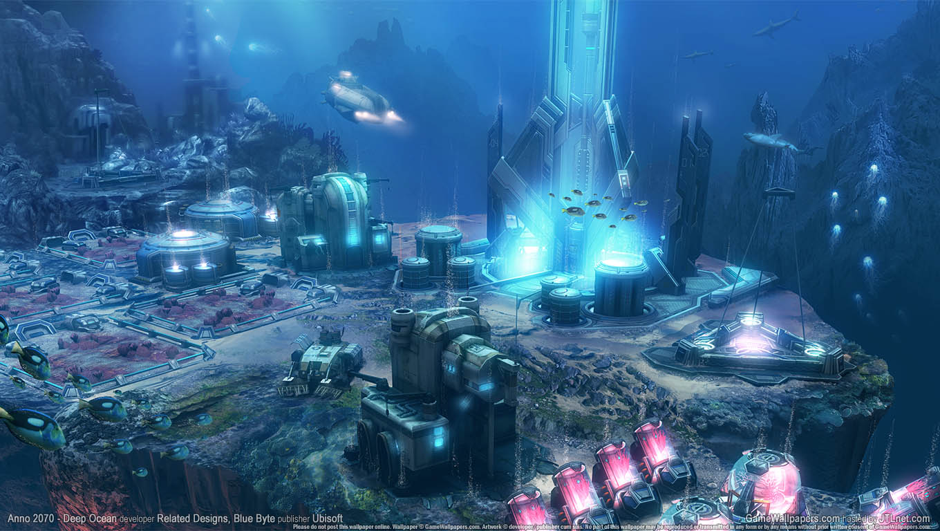 Anno 2070 - Deep Ocean fond d'cran 02 1360x768