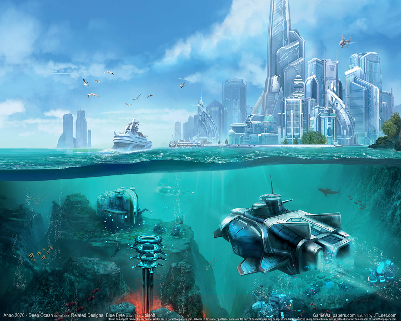 Anno 2070 - Deep Ocean wallpaper 03 1280x1024