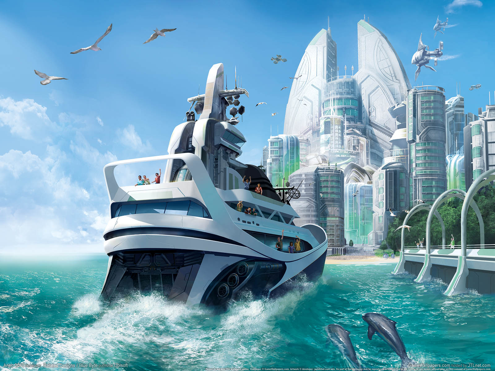 Anno 2070νmmer=02 fond d'cran  1600x1200