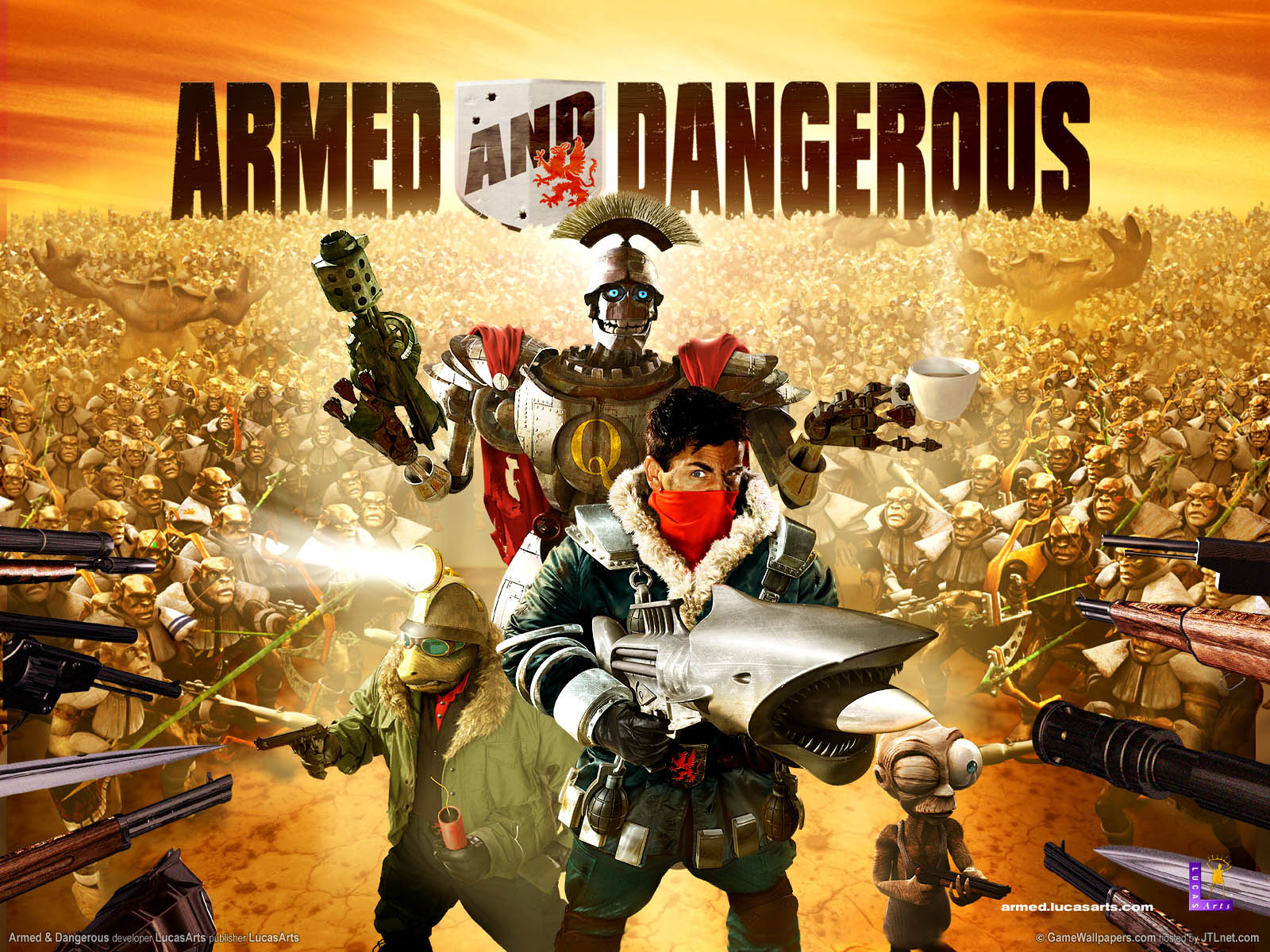 Armed & Dangerous Hintergrundbild 01 1600x1200