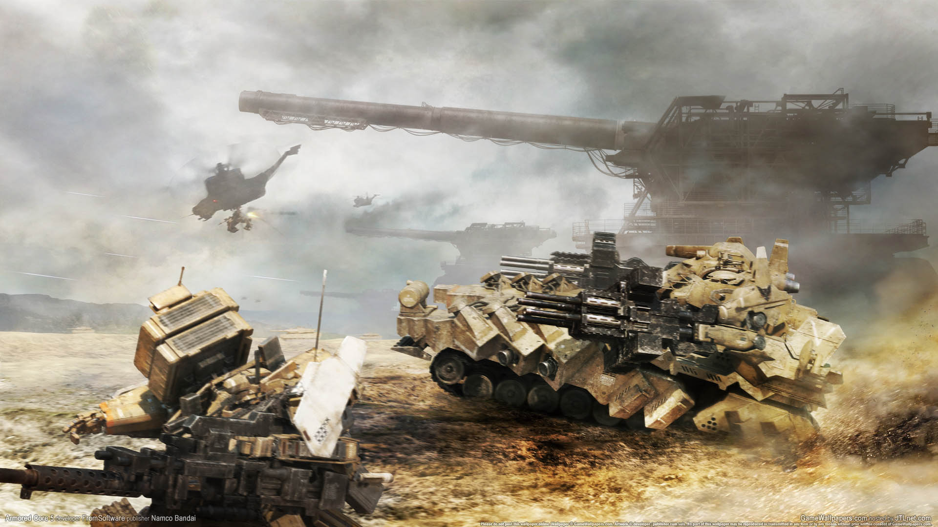 Armored Core 5 achtergrond 01 1920x1080