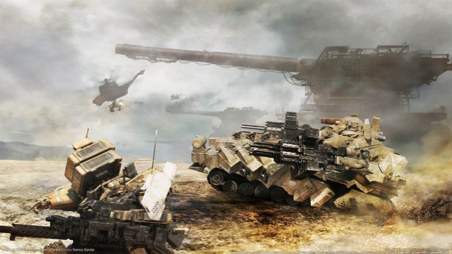 Armored Core 5 fond d'cran 01 1920x1080