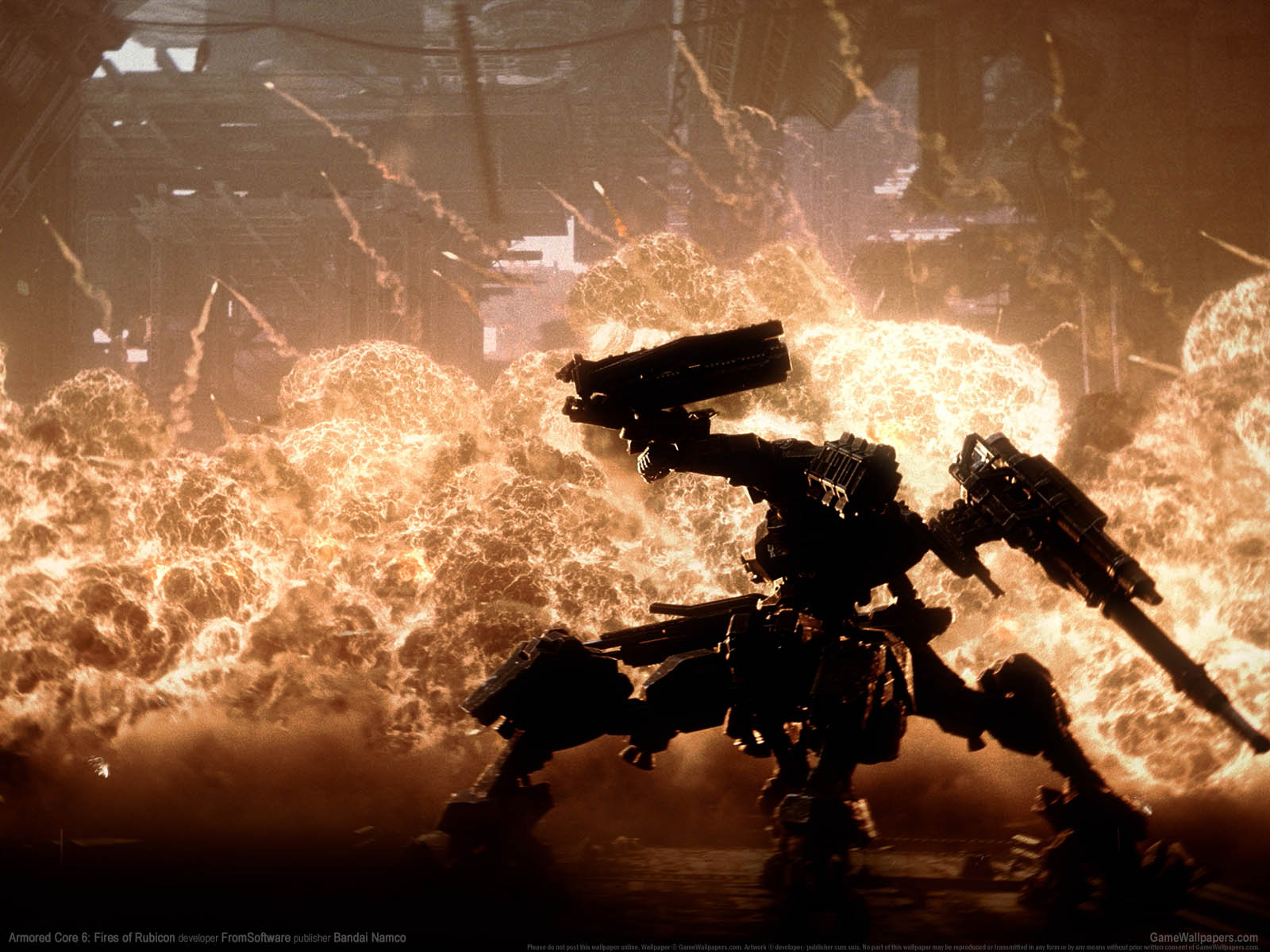 Armored Core 6%3A Fires of Rubicon fond d'cran 01 1600x1200
