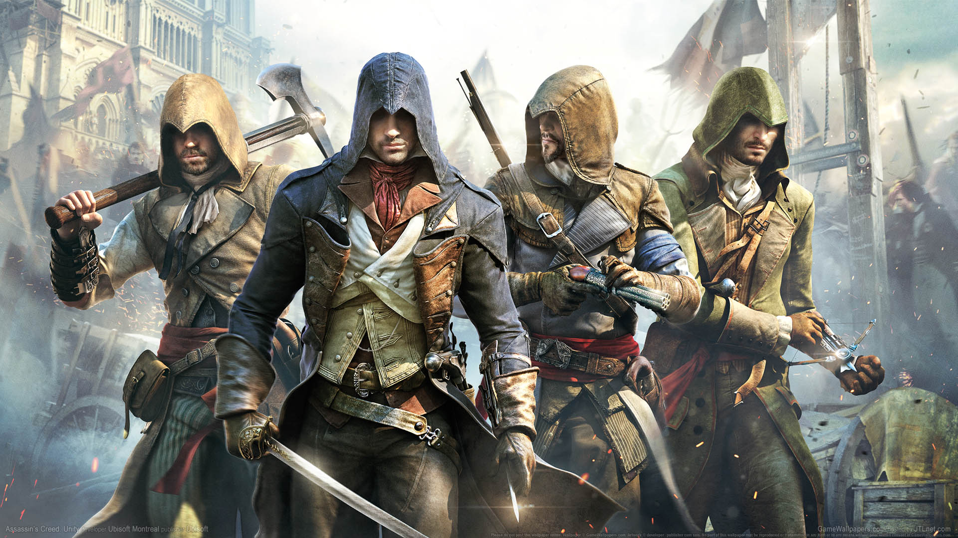 Assassin's Creed: Unity achtergrond 02 1920x1080