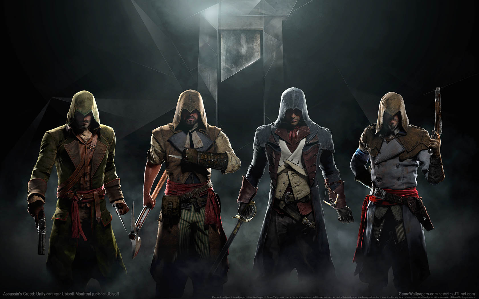 Assassin's Creed: Unity achtergrond 04 1680x1050