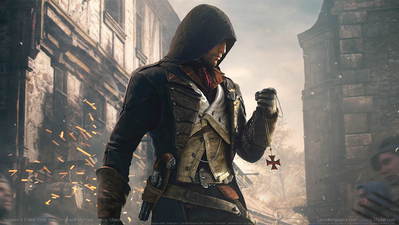 Assassin's Creed: Unity achtergrond 12 1360x768