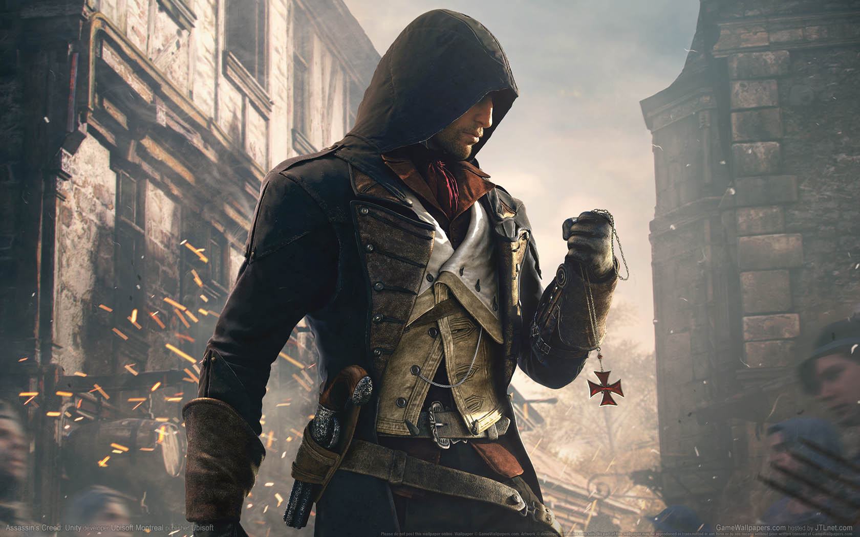 Assassin's Creed: Unity achtergrond 12 1680x1050