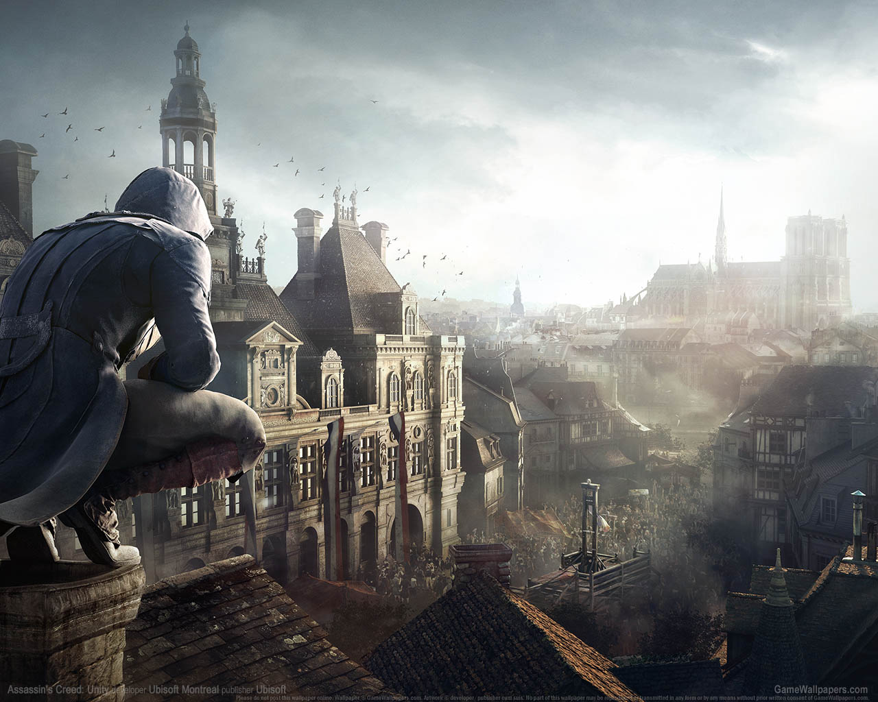 Assassin%5C%27s Creed%3A Unity achtergrond 13 1280x1024
